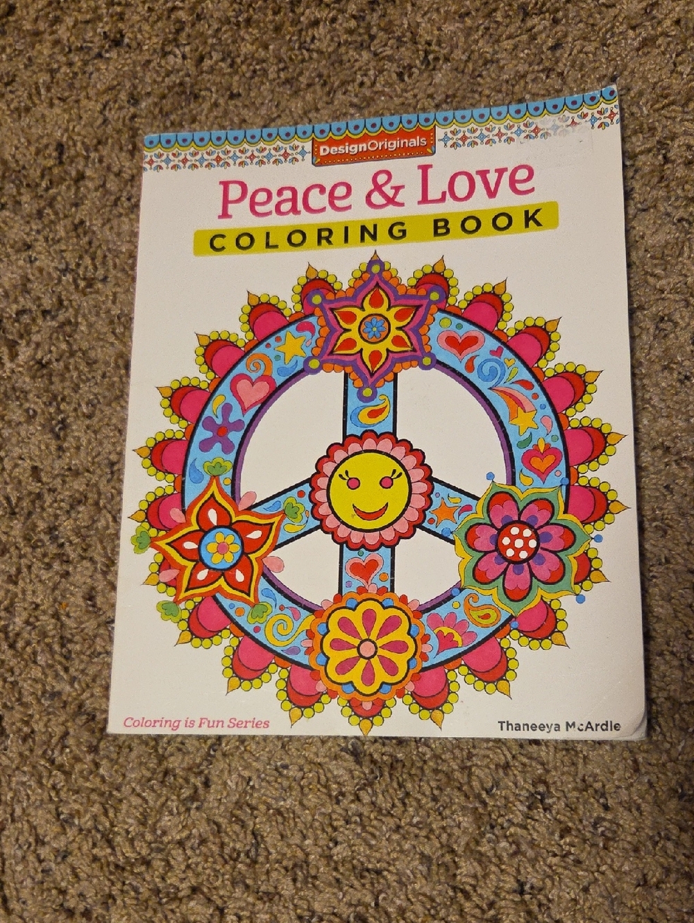 Peace & Love Coloring Book - Used (Read Description)